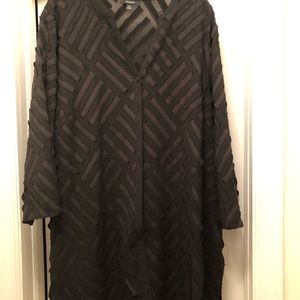 2x black tunic blouse Alfani
